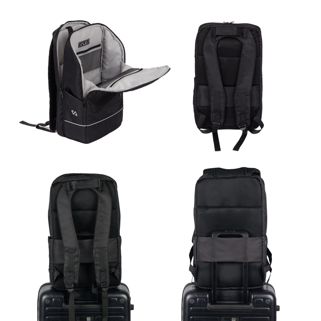 VAULV All-Day Backpack 020 (Black-Gray)