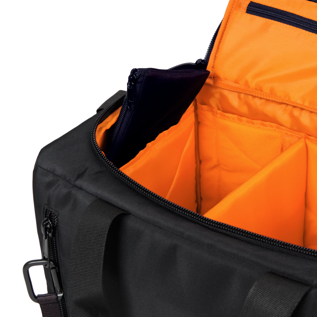 VAULV Duffle 015 (Black-Orange)