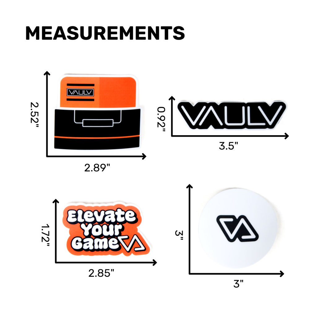 VAULV Stickers (Set of 4)